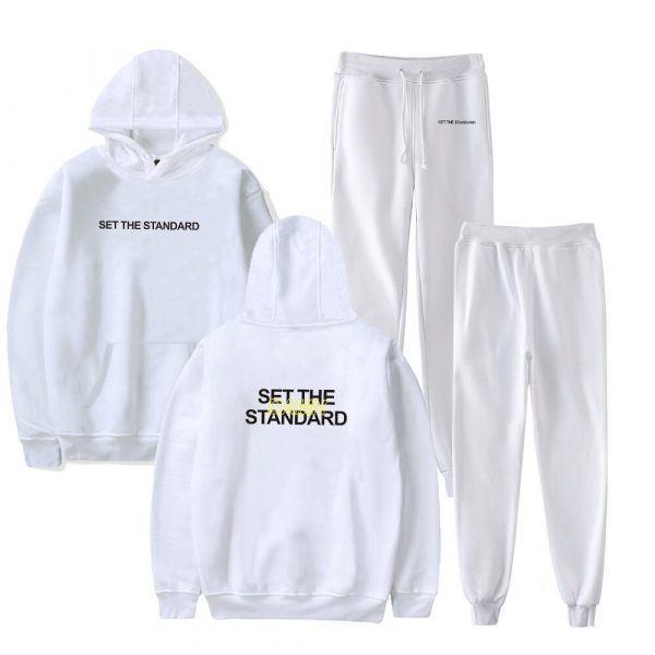 CBUM Set the Standard Track Suit White