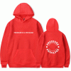 CBUM Pressure is Privilege Hoodie Imperial Red