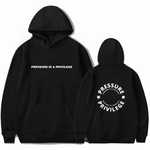 CBUM Pressure is Privilege Hoodie Black