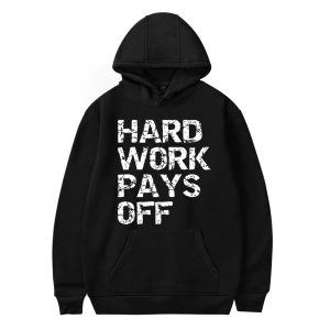 CBUM Hard Work Pays Off Hoodie Black