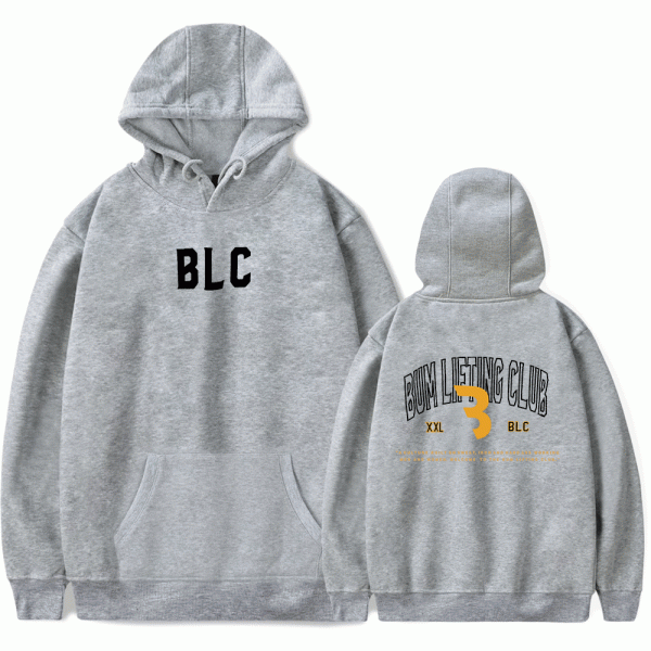 CBUM Lifting Club Hoodie Grey