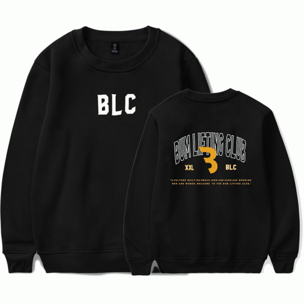 CBUM Lifting Club Sweatshirt Black