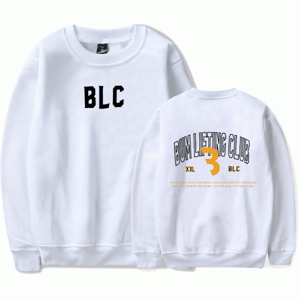 CBUM Lifting Club Sweatshirt White