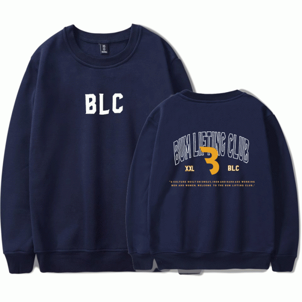 CBUM Lifting Club Sweatshirt Navy Blue