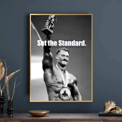 Chris Bumstead Black & White Wall Art