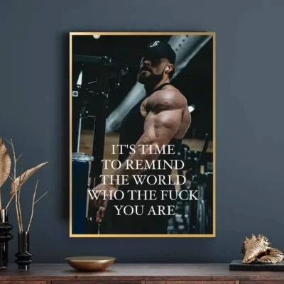 Chris Bumstead Hardcore Wall Art