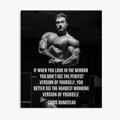 Chris Bumstead Cbum Gym Motivation Poster