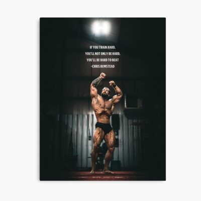 Chris Bumstead Gym Motivation Poster Wall Art Poster