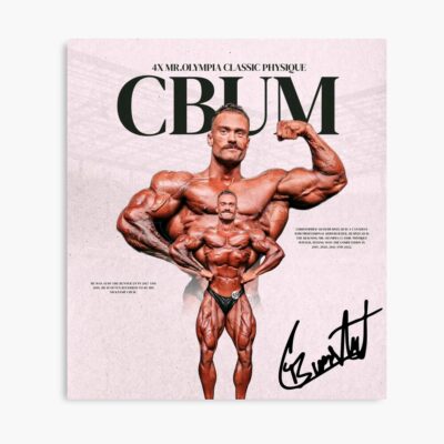 Cbum Chris Bumstead Bodybuilding Gym Poster