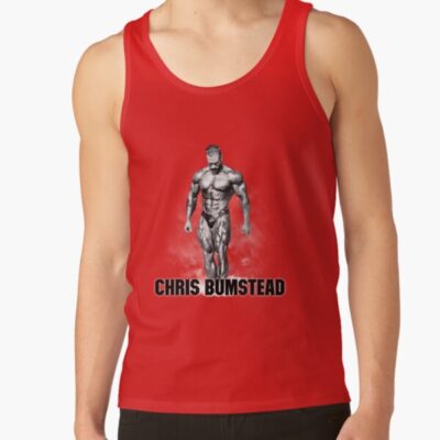 Alternative view of Chris Bumstead Cbum Bodybuilder Tank Top