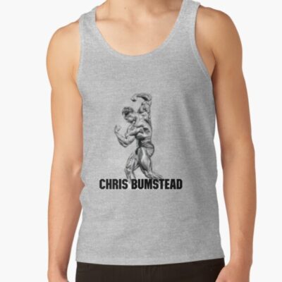 Alternative view of Chris Bumstead Cbum Arnold Pose Tank Top