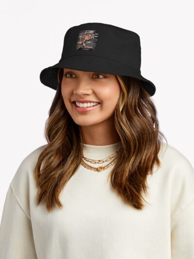 Alternative view of I Love What I Do Chris Bumstead Bucket Hat