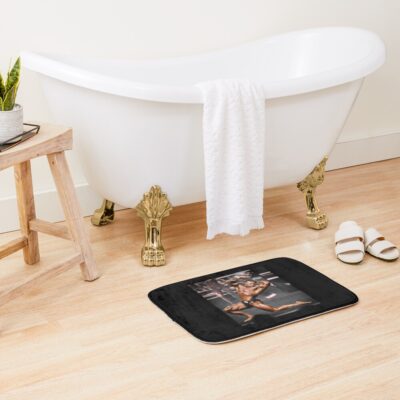 Alternative view of I Love What I Do Chris Bumstead Bath Mat