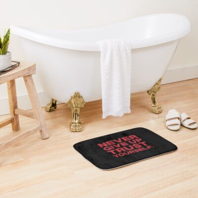 Alternative view of Quote Chris Bumstead Bath Mat