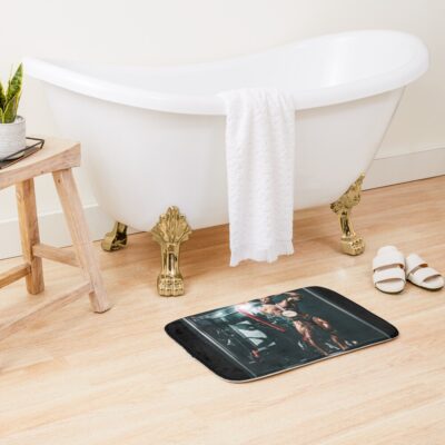 Alternative view of Chris Bumstead Premium Bath Mat