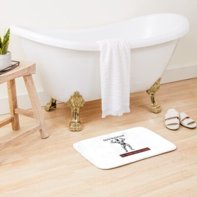 Alternative view of Big Dreams Small Calves Sarcastic Saying For Bath Mat