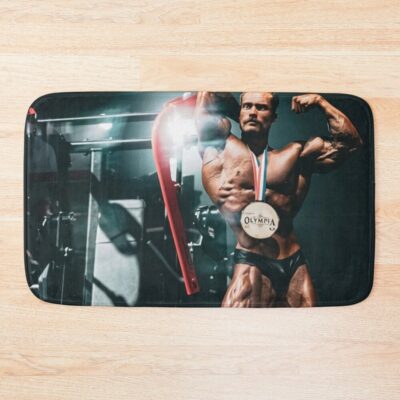Chris Bumstead Cbum Bodybuilding Gym Bath Mat