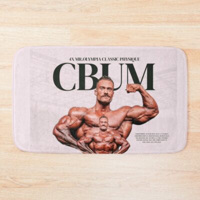 Cbum Chris Bumstead Bodybuilding Gym Bath Mat