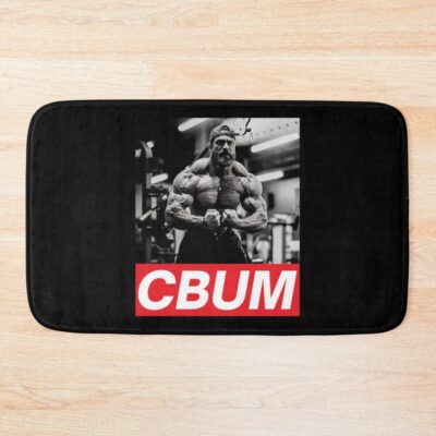Chris Bumstead Quote Cbum Gym Motivation Bath Mat