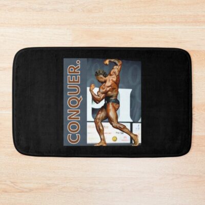 Motivation Body Building Sharp Feelings Bath Mat