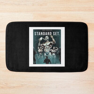 Chris Bumstead Sleeveless Top Bath Mat