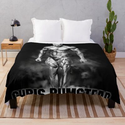 Chris Bumstead Cbum Bodybuilder Throw Blanket