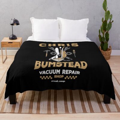 Chris Bumstead Vacuum Repair Throw Blanket