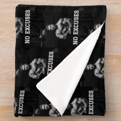 Alternative view of Cbum Bodybuilding Legendary Throw Blanket