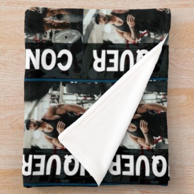 Alternative view of Chris Bumstead Vintage Throw Blanket