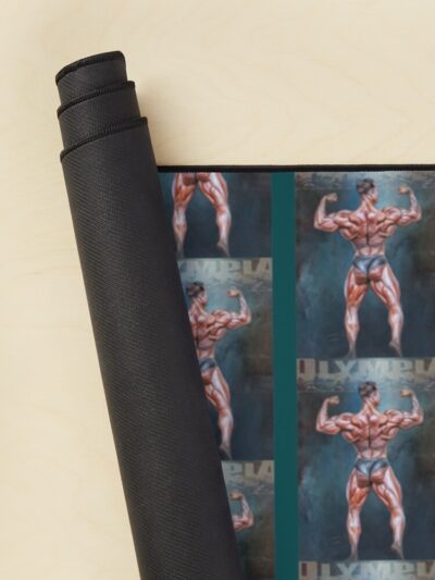 Alternative view of Chris Bumstead Mr Olympia Physique Mouse Pad