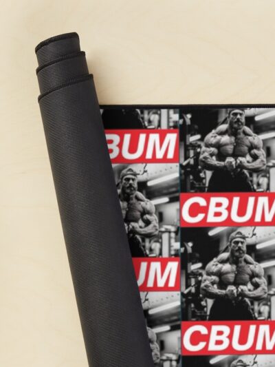 Alternative view of Chris Bumstead Quote Cbum Gym Motivation Mouse Pad
