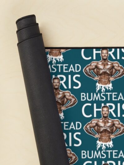 Alternative view of Chris Bumstead Iconic Mouse Pad