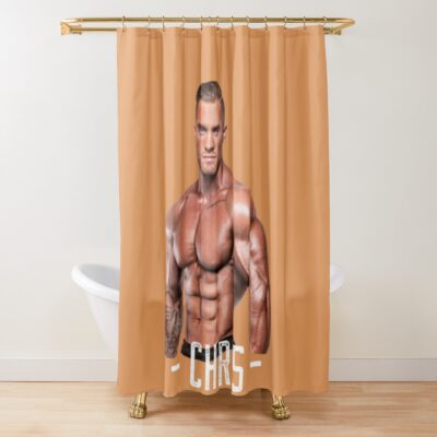 Chris Bumstead Bold Shower Curtain