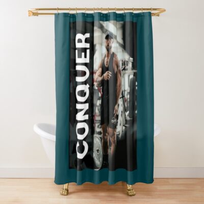Chris Bumstead Vintage Shower Curtain