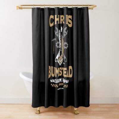 Chris Bumstead Vacuum Repair Shower Curtain