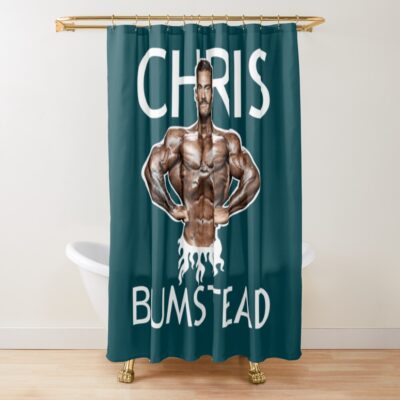 Chris Bumstead Lifestyle Shower Curtain