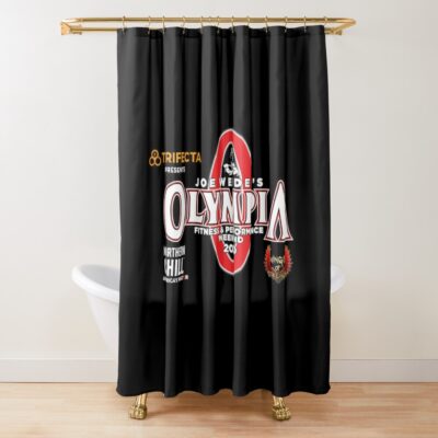 Chris Bumstead Cbum Gym Shower Curtain