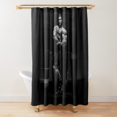 Cbum Chris Bumstead Bodybuilding Fitness Shower Curtain