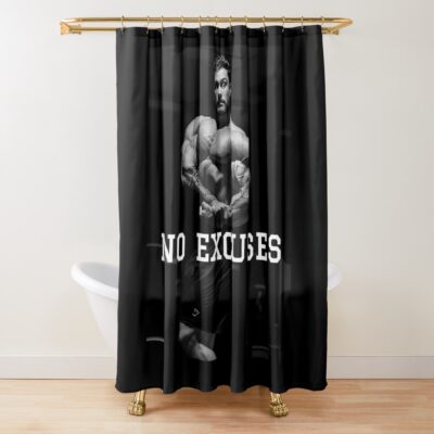 Chris Bumstead Signature Shower Curtain