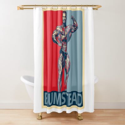 Chris Bumstead Clean Design Shower Curtain