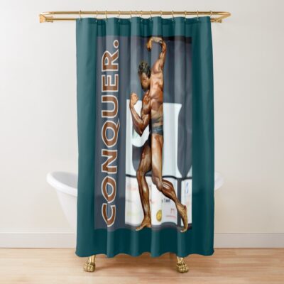 Motivation Body Building Sharp Feelings Shower Curtain