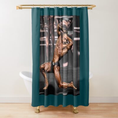 I Love What I Do Chris Bumstead Shower Curtain