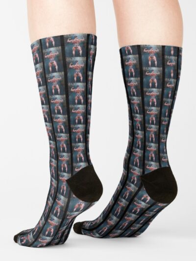 Alternative view of Chris Bumstead Mr Olympia Physique Socks