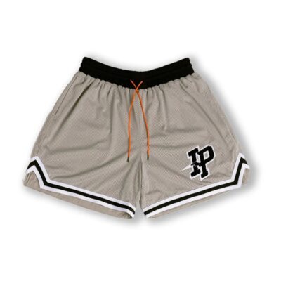 Sporty Cbum Style Grey Workout Shorts