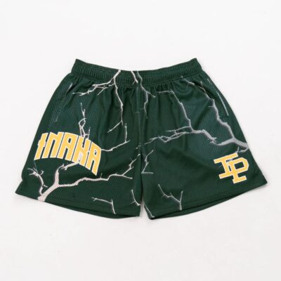 Thavage Cbum Thunder Green Workout Shorts
