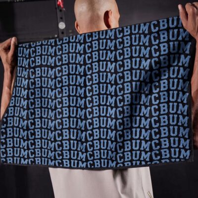 Cbum Monogram Printing Workout Gym Towel