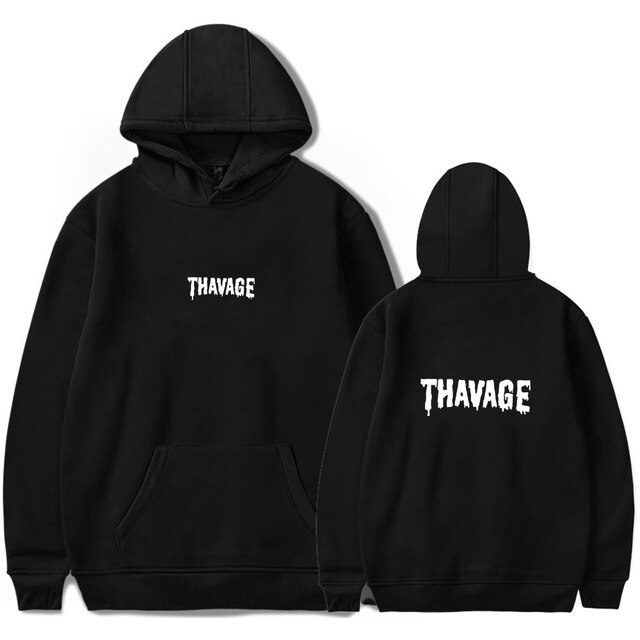Cbum Thavage Frosted Cotton Pullover Hoodie