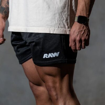 Chris Bumstead Logo Raw Workout Style Shorts